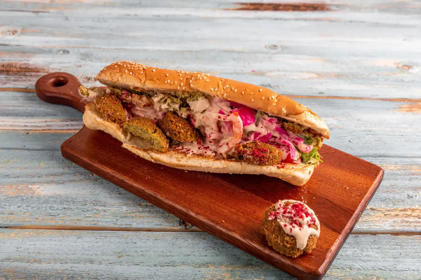 Falafel Samoli With Cheese