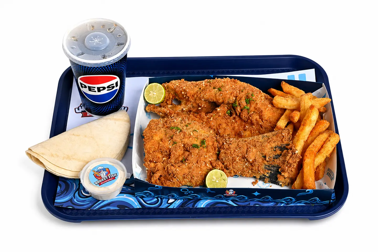 Broasted Sea Bass Meal