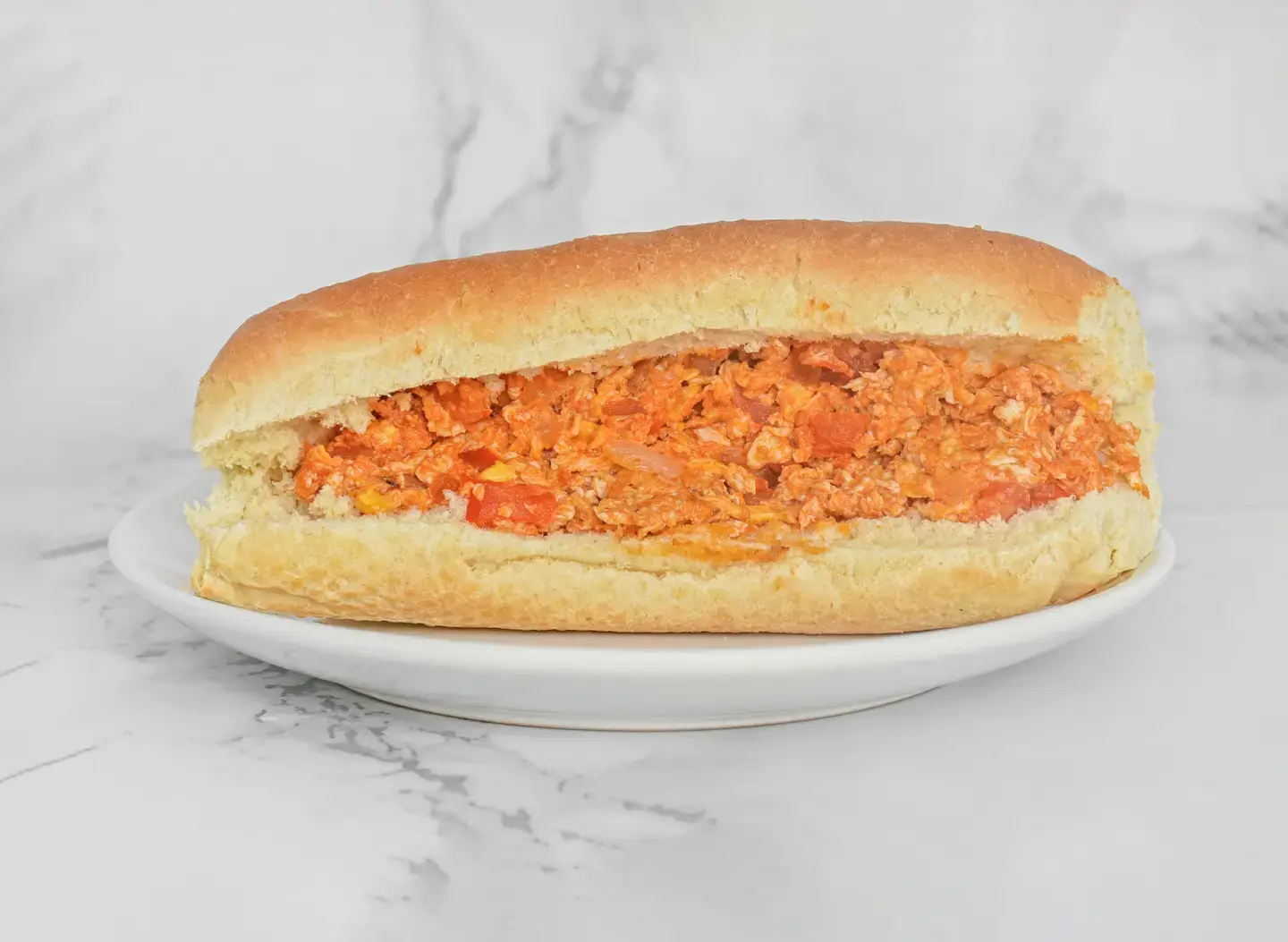 Shakshouka With Cheese Sandwich