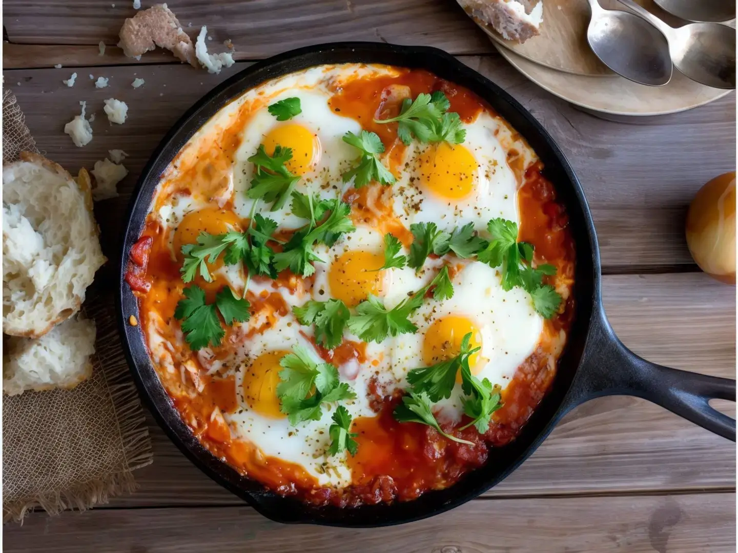 Peas With Eggs