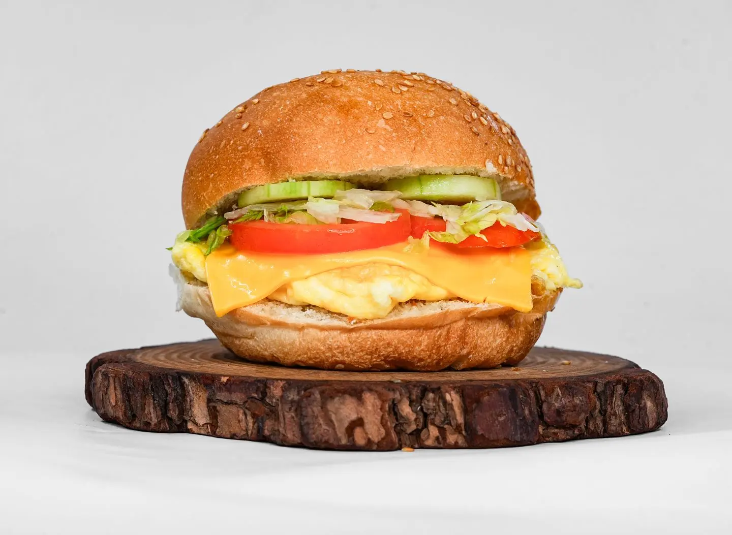 Chicken Burger With Egg - Regular