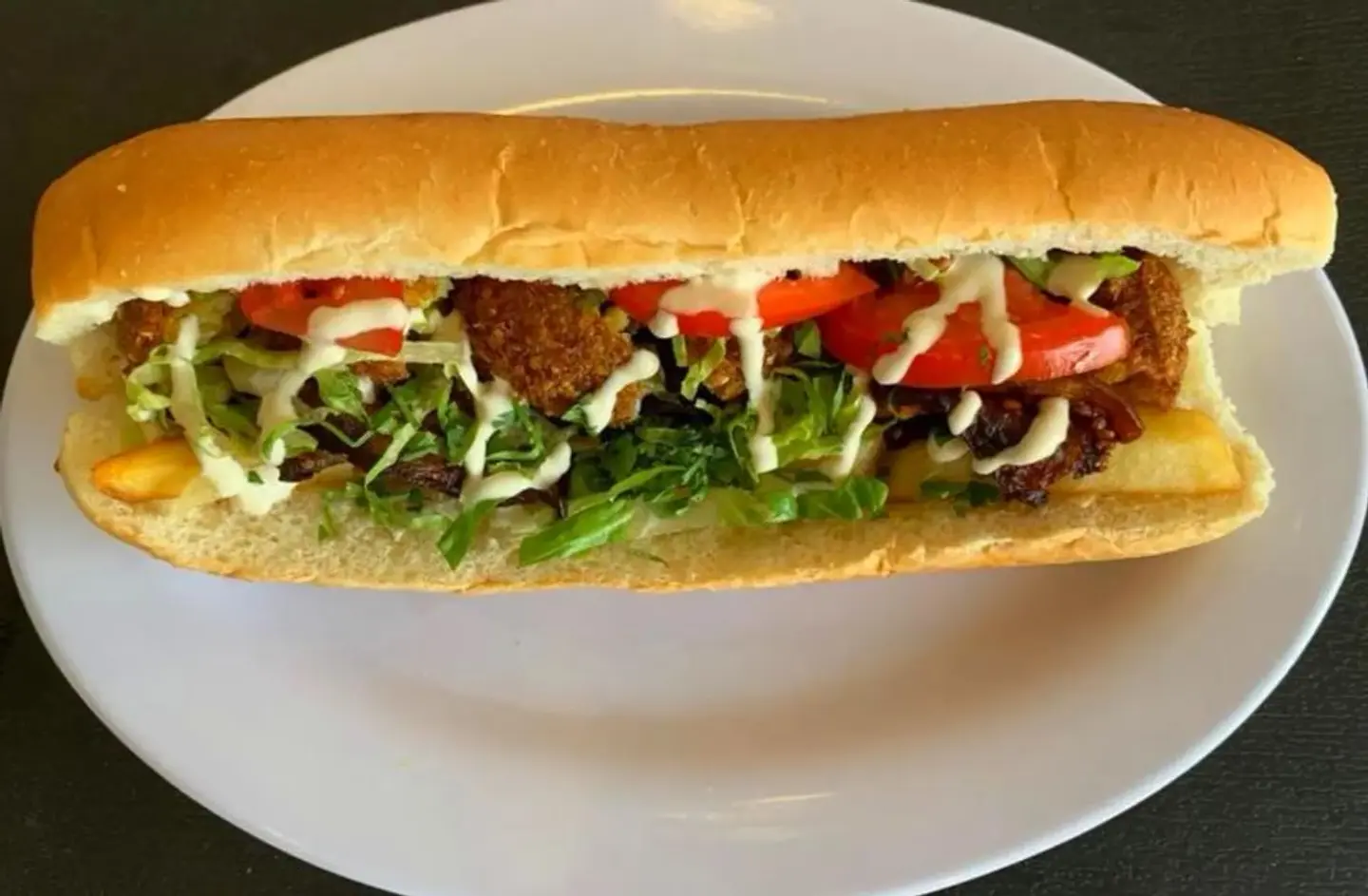 Mixed Falafel Samoli Sandwich