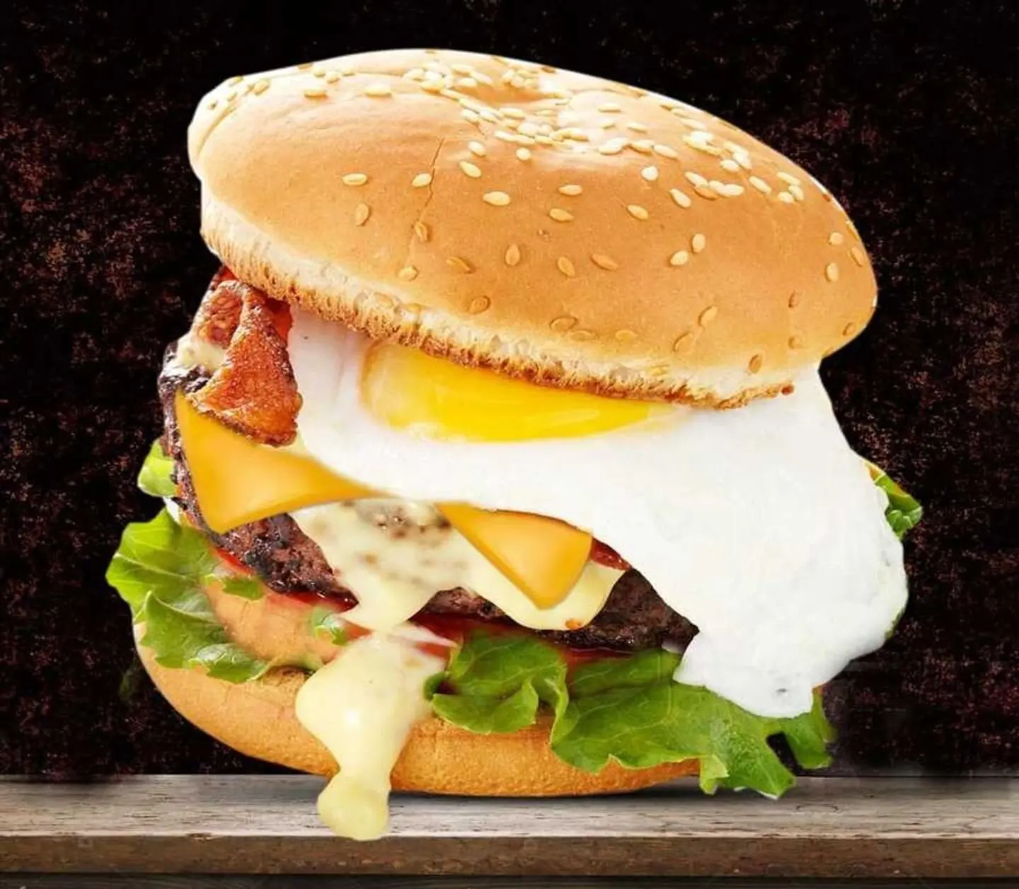 Beef Burger With Egg - Regular