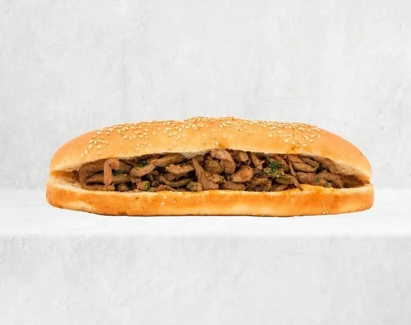 Liver And Cheese Sandwich