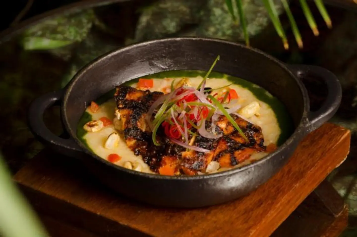 Grilled Baby Chicken Hot Pot