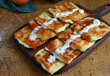 مطبق حلو بالقشطة