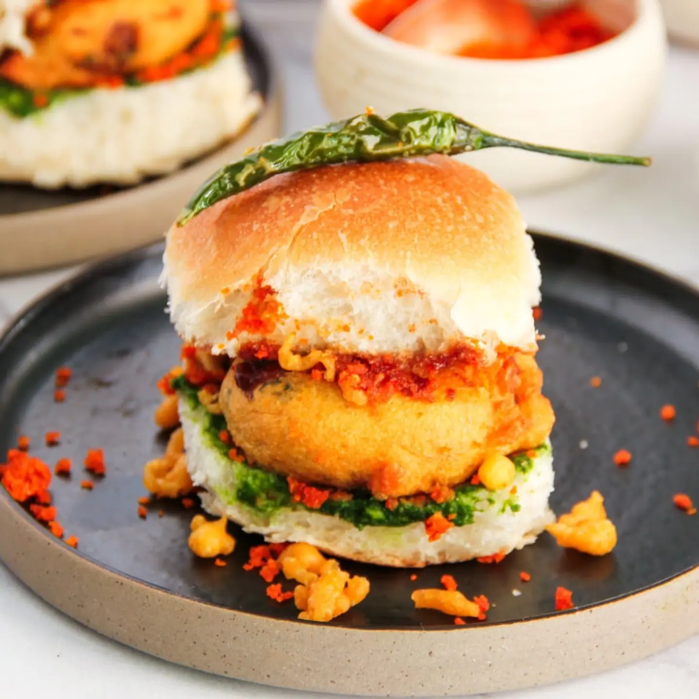 Bombay Special Vada Pav 2pcs