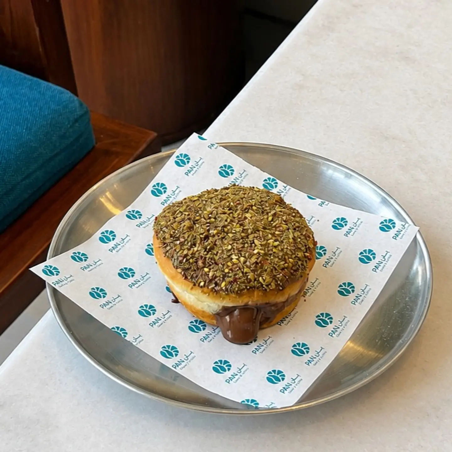 Chocolate Thyme Doughnut