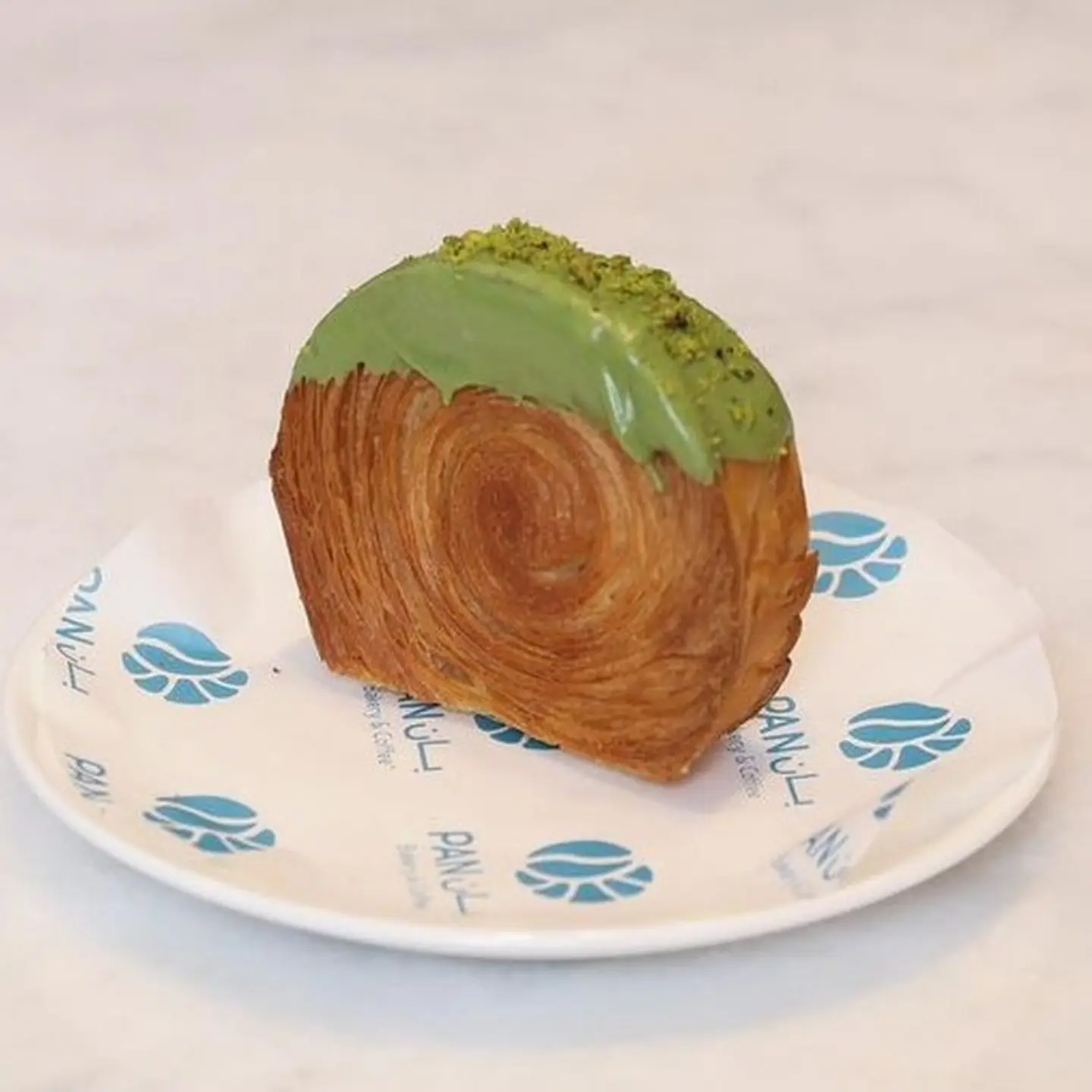 Pistachio Croissant Roll