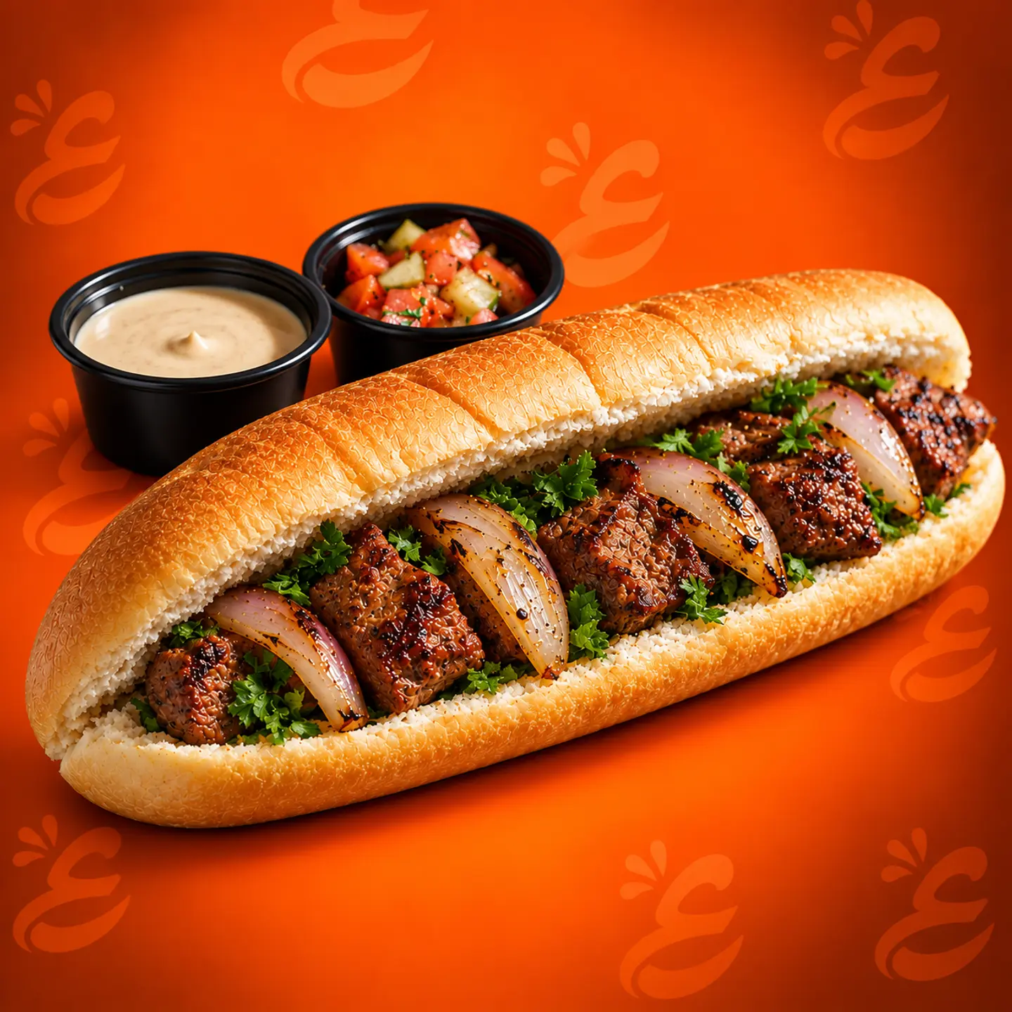 Egyptian Awsal Sandwich
