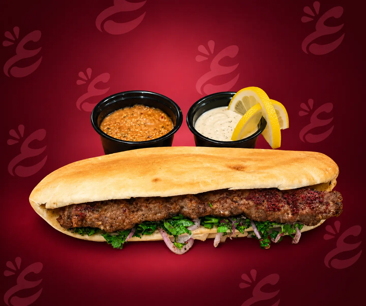 Iraqi Meat Kebab Sandwich