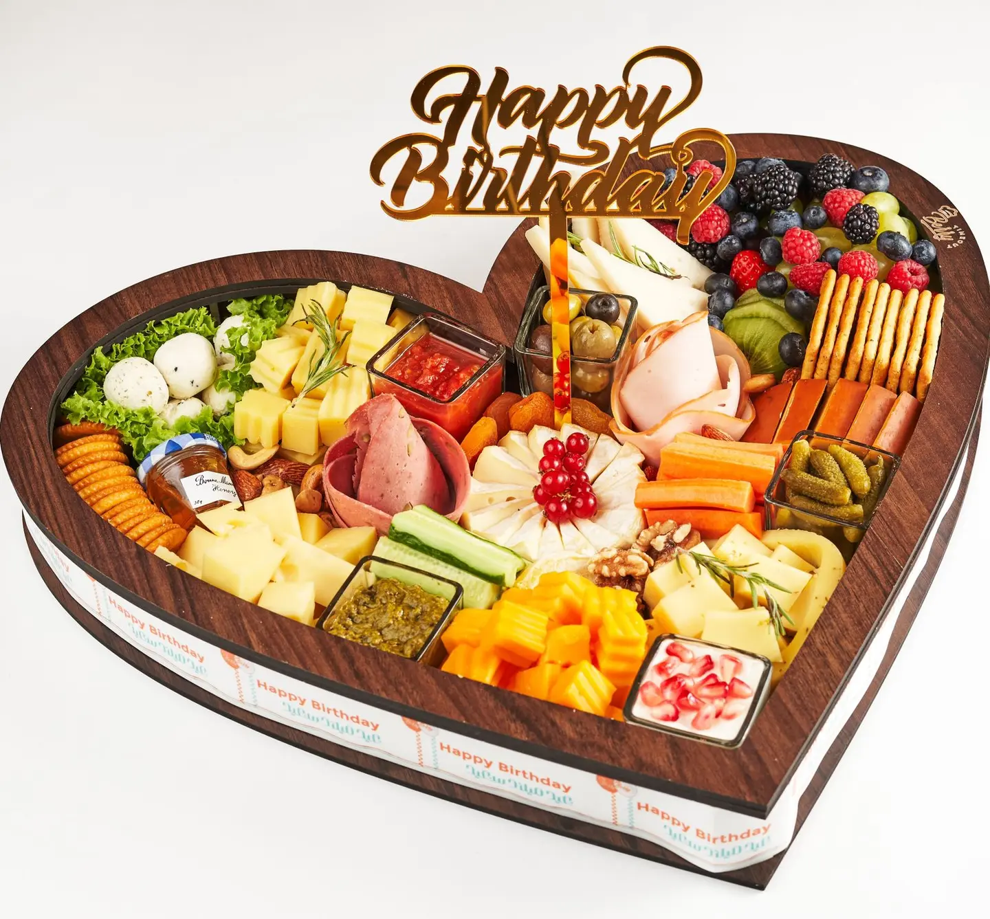 Happy Birthday Royal Cheese Platter