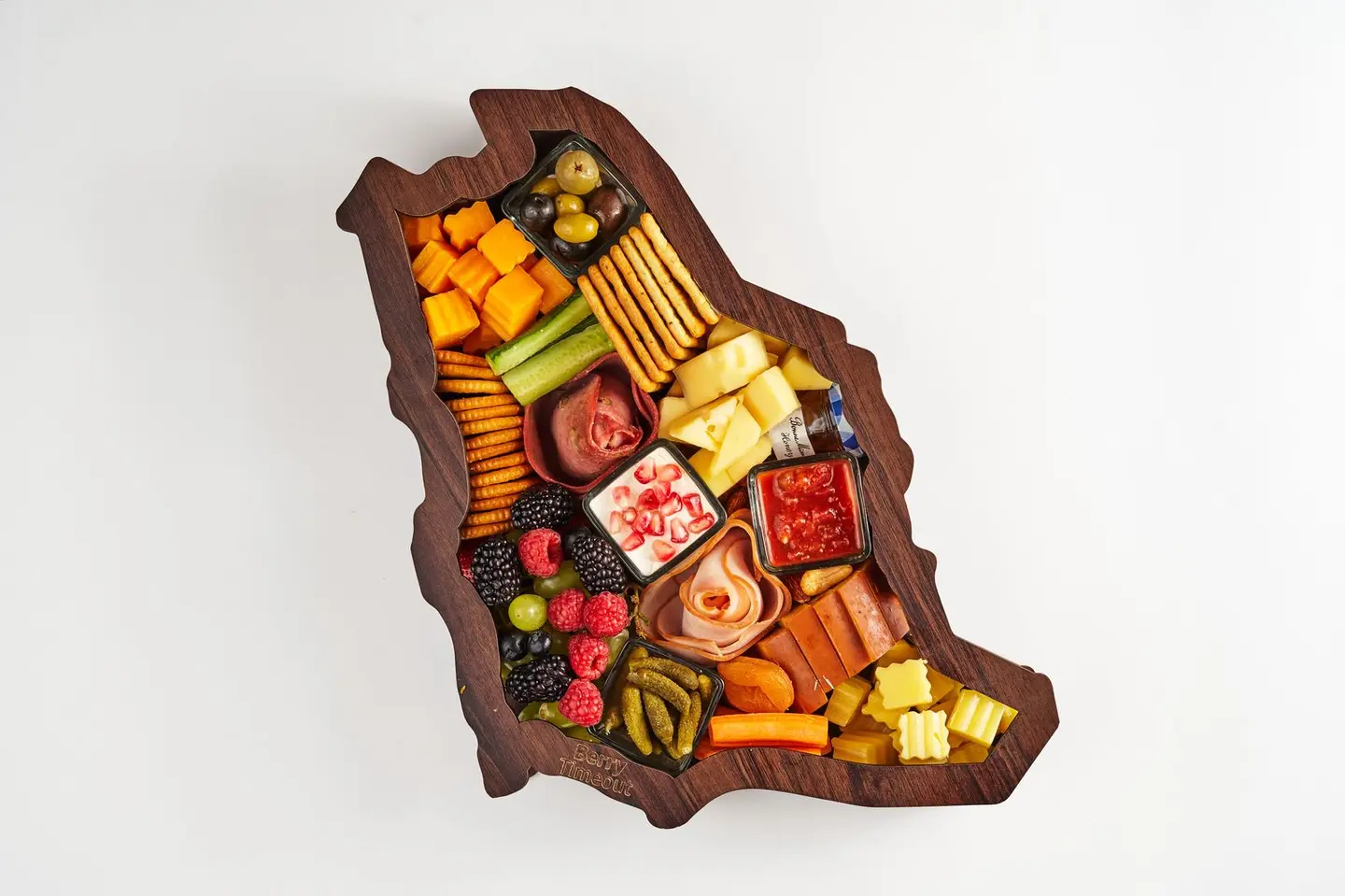 Ksa Map Cheese Platter - Small