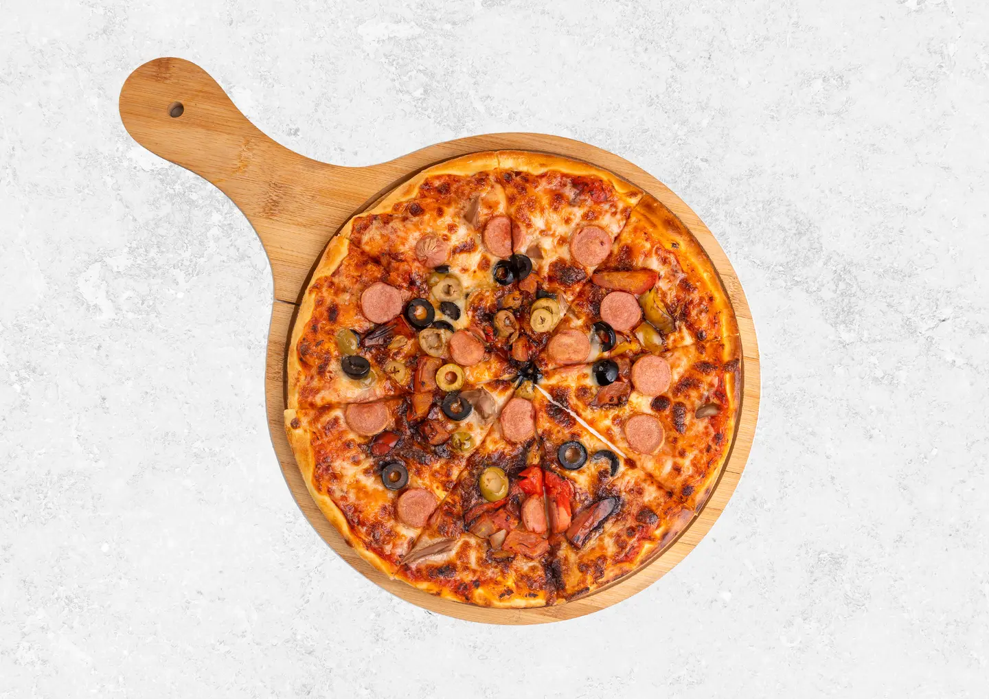 Hot Dog Pizza