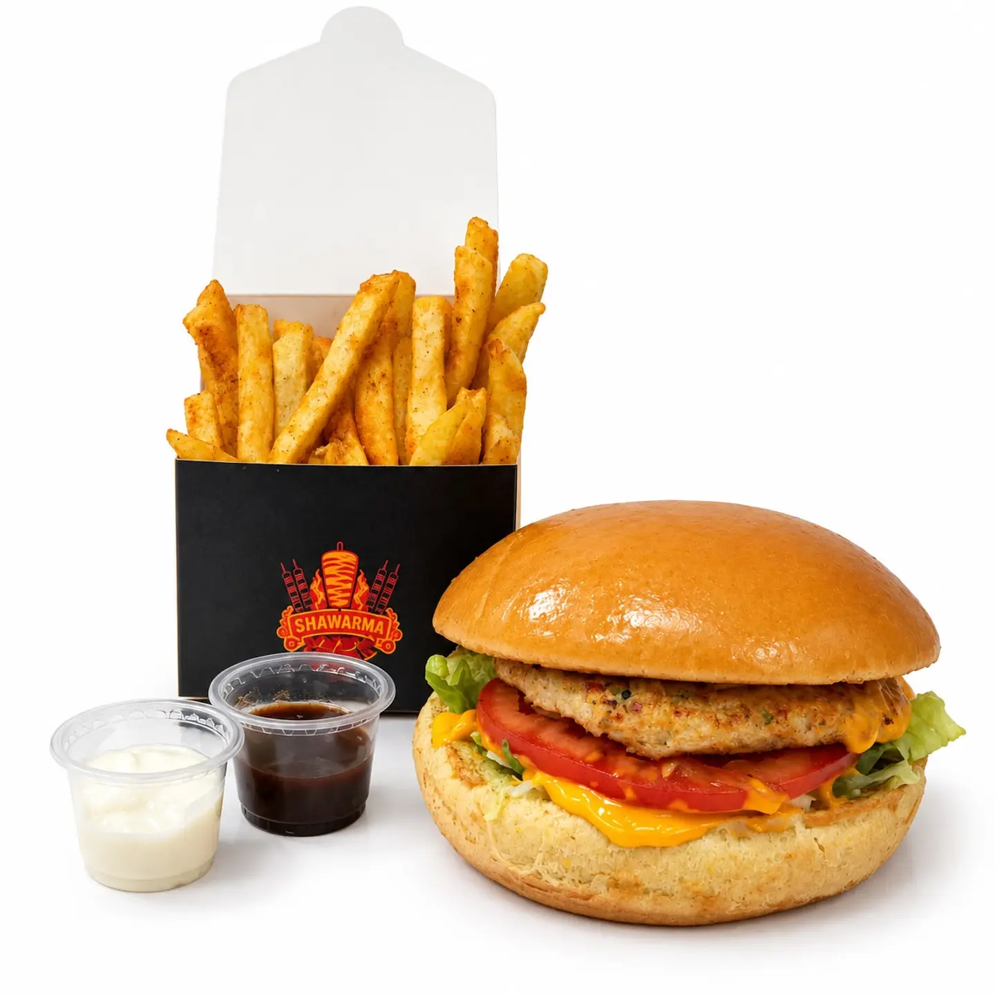 Chicken Burger Meal - Regular