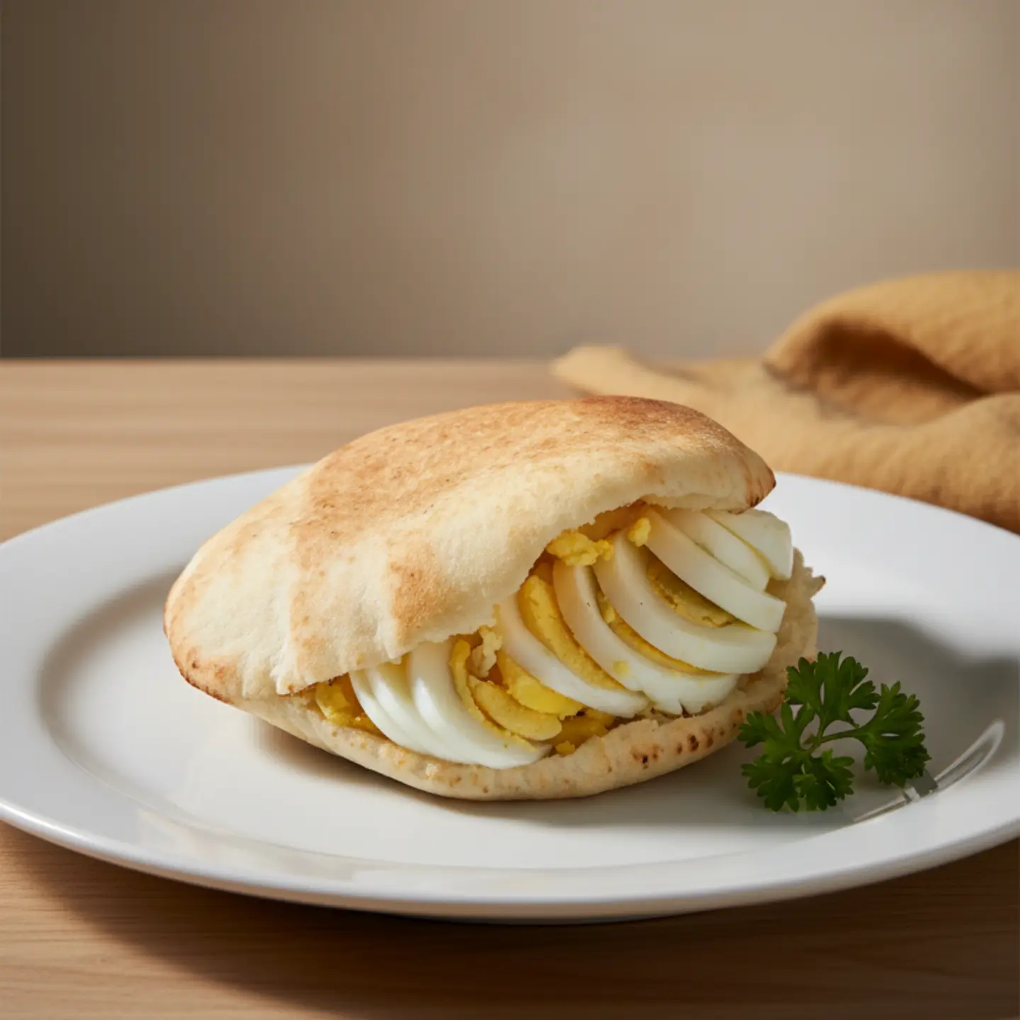 Boiled Egg Sandwich