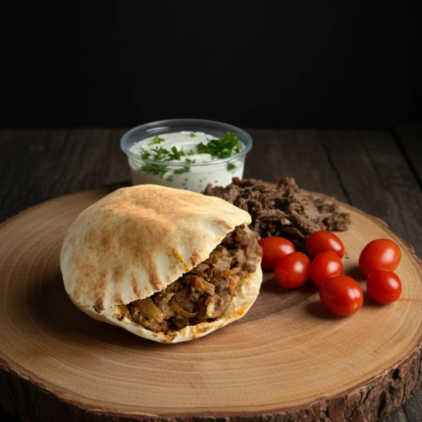 Lamb Liver Sandwich