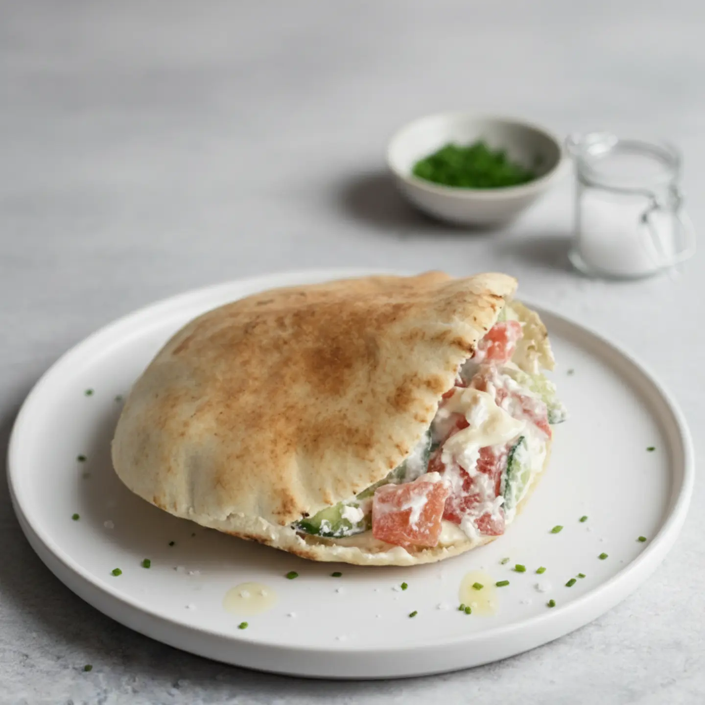 Cheese Salad Sandwich
