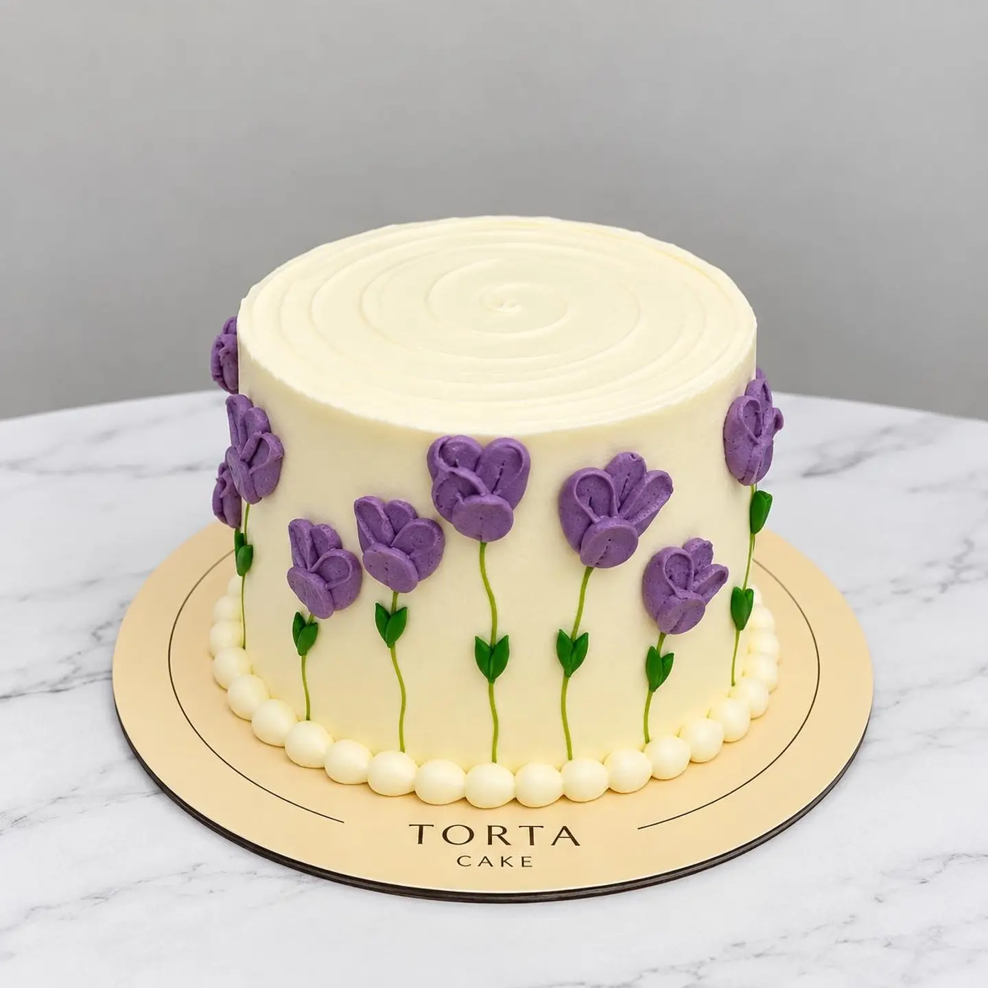 Lavender Garden Cake - Small