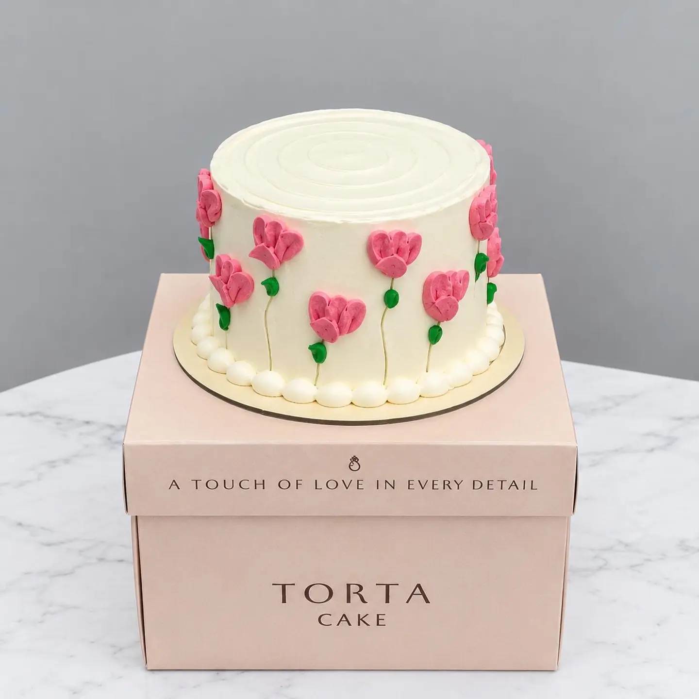 Soft Floral Cake - Small