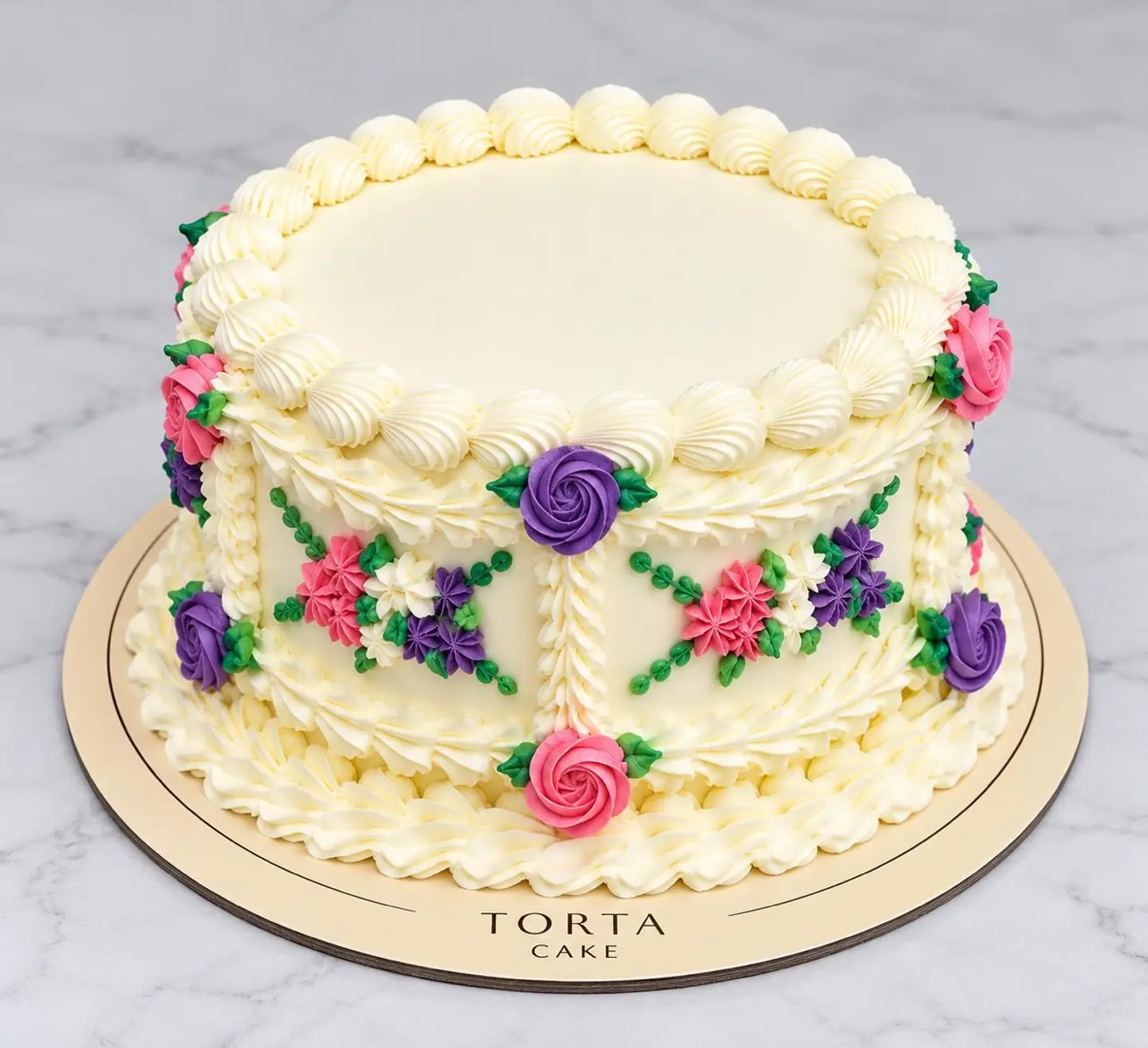 Floral Classic Cake - Small