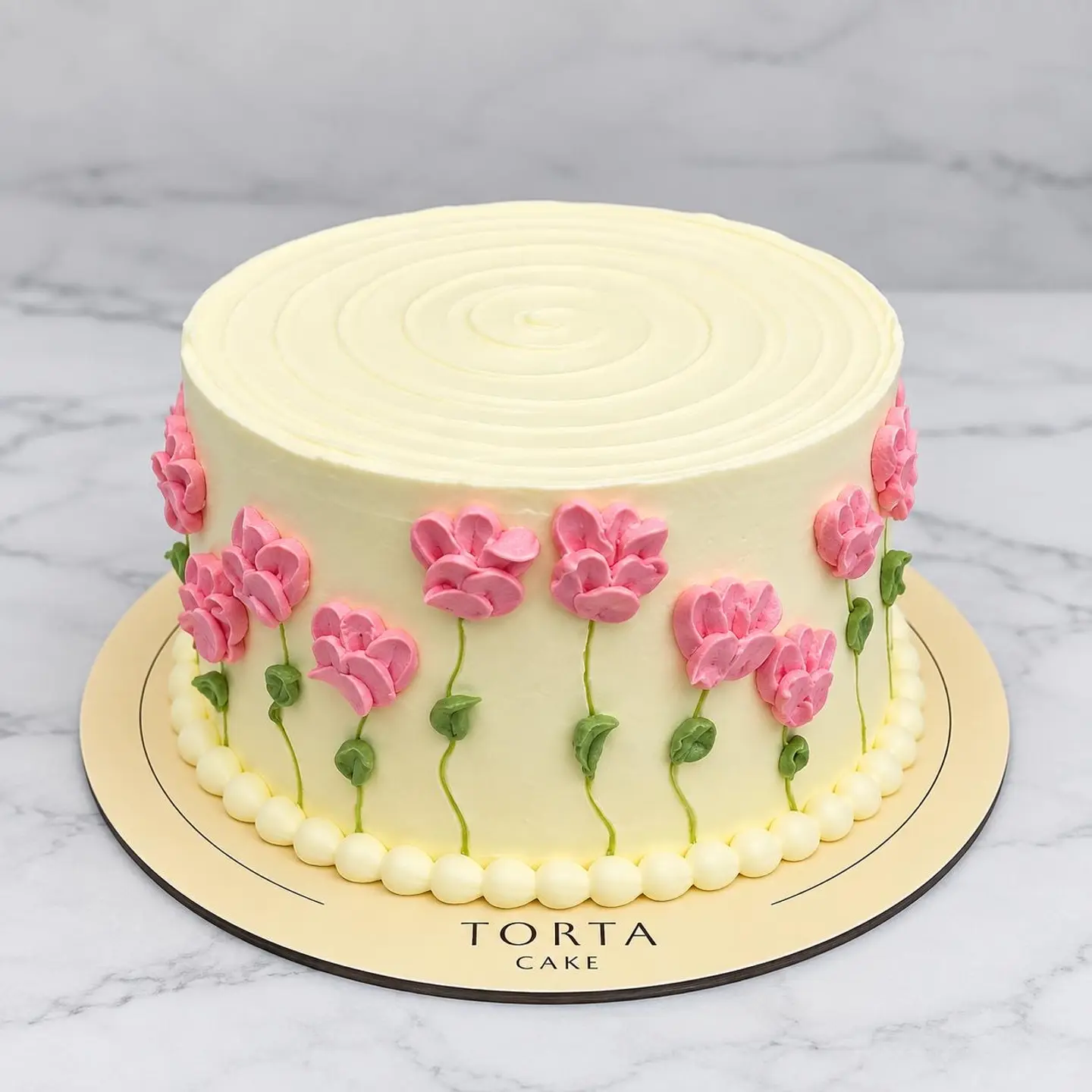 Pink Blossom Cake - Small