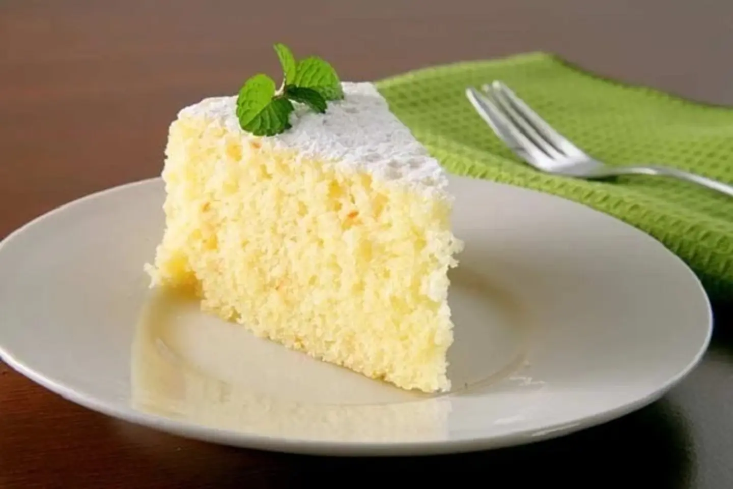 Funfetti Vanilla Cake - For One Person