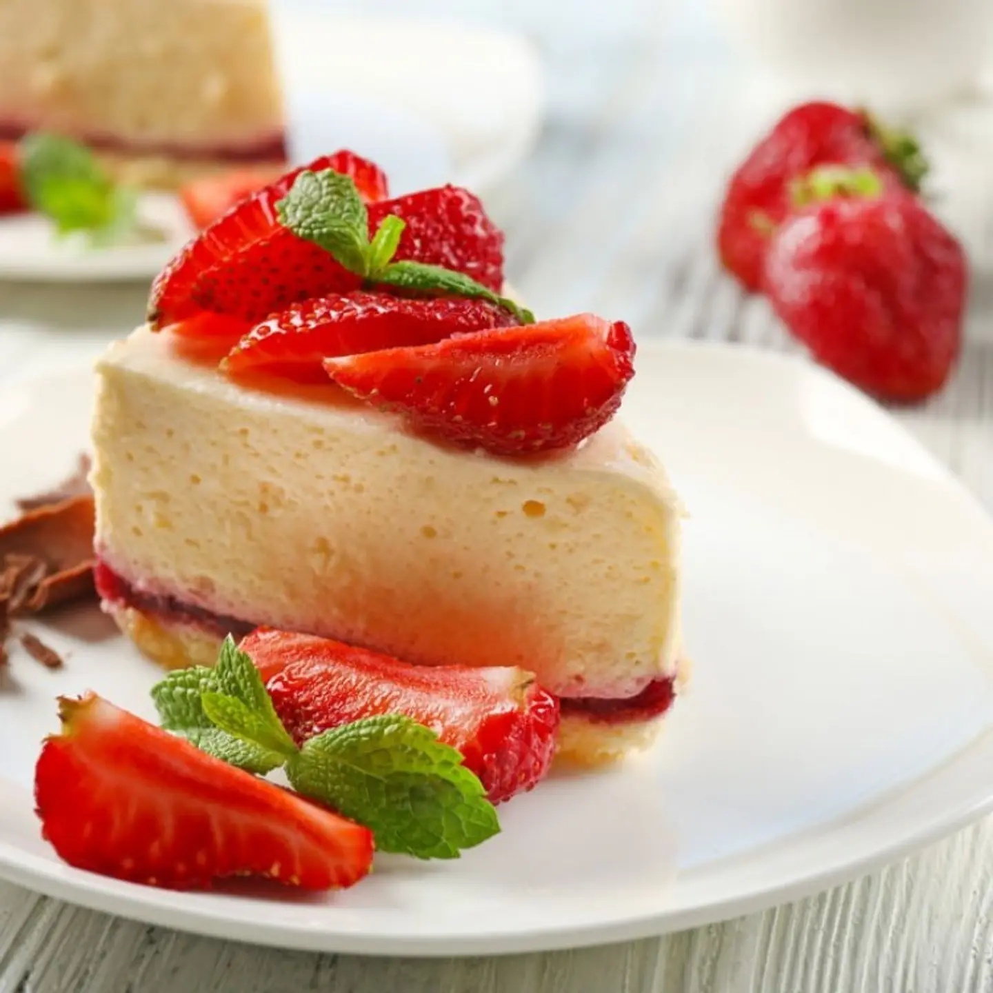 Strawberry Cake - For One Person