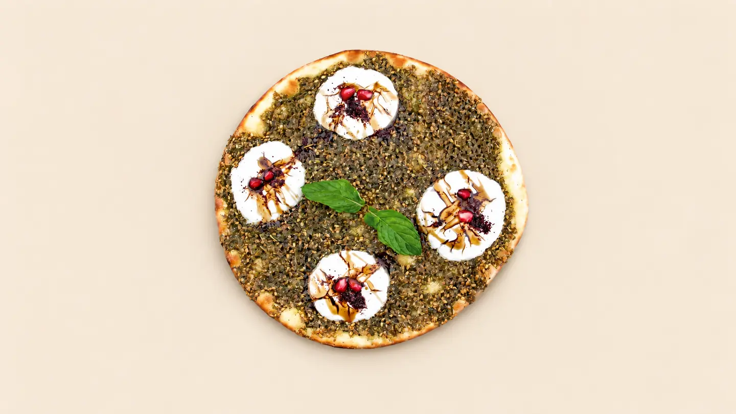 Thyme Manaqeesh With Labneh