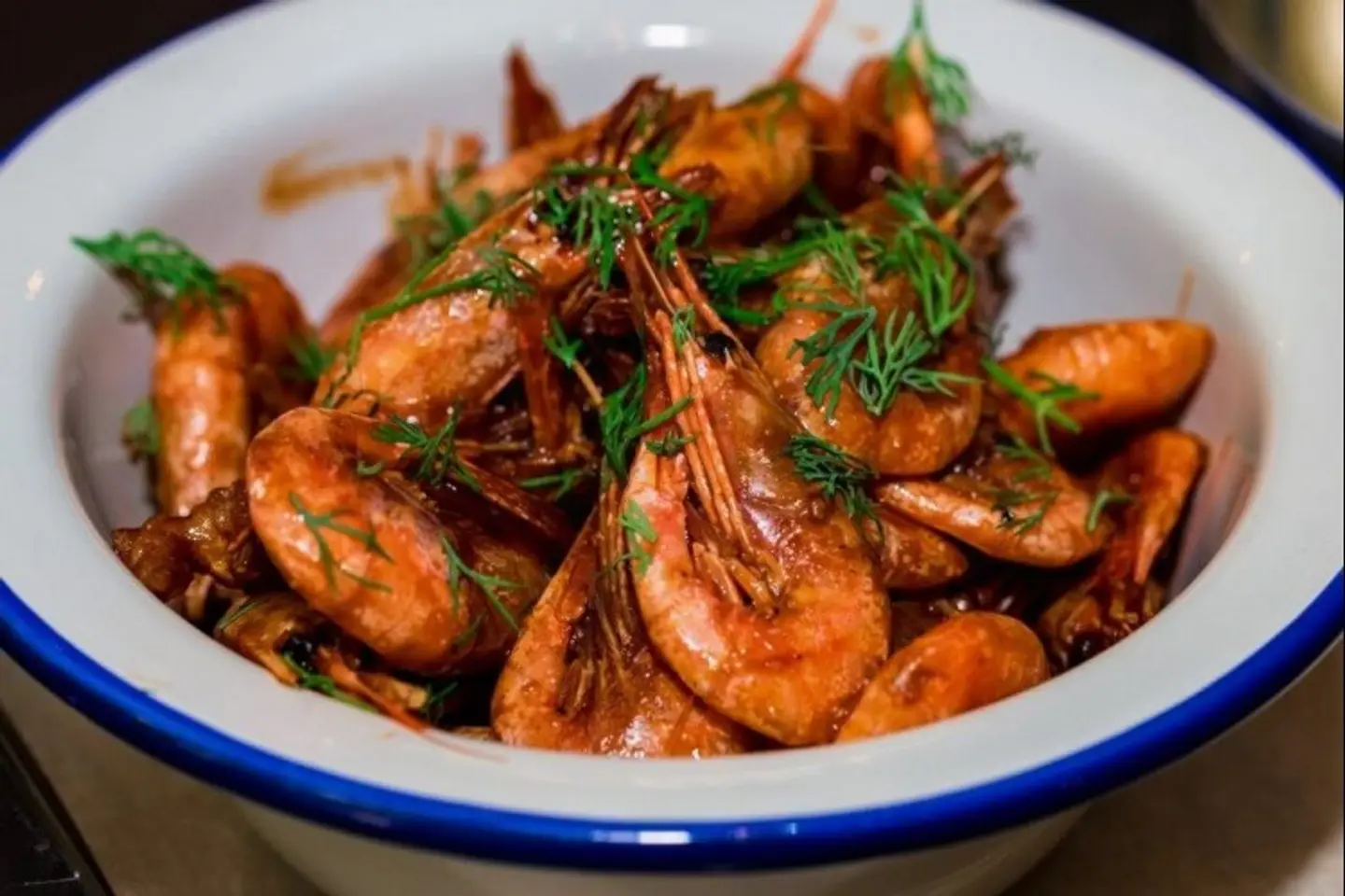 Shrimp With Mushroom
