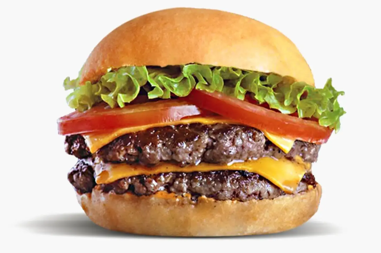 Double Beef Burger With Cheese - Regular