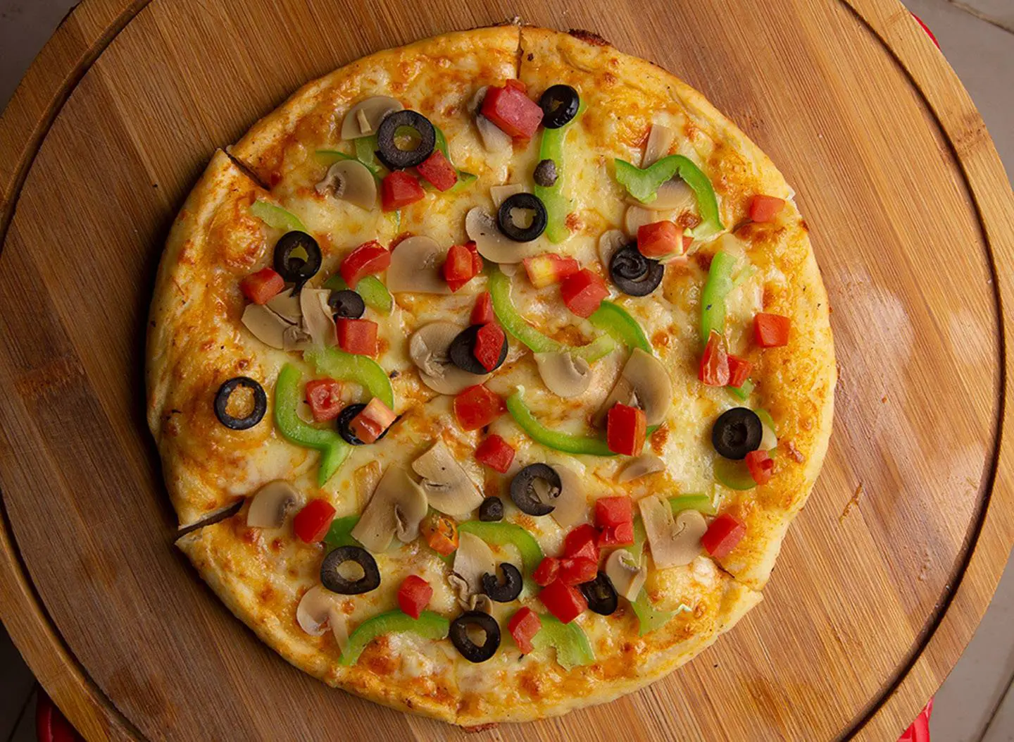 Vegetable Pizza - Small