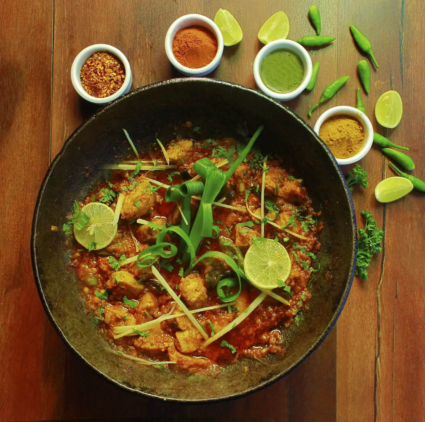 Mutton Shinwari Karahi - Half