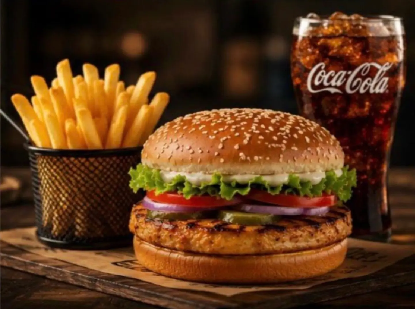 Chicken Burger Meal