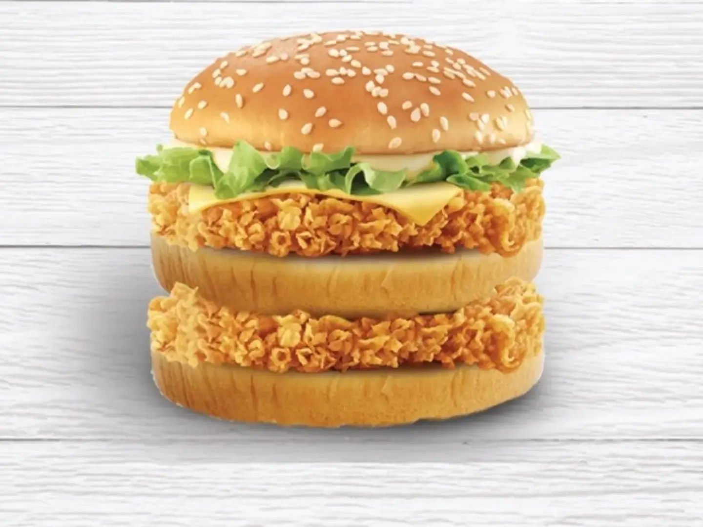 Double Zinger Chicken Burger - Regular