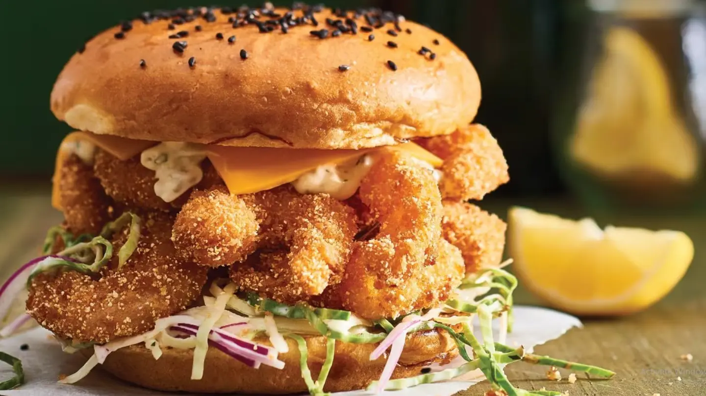 Shrimp Burger - Regular