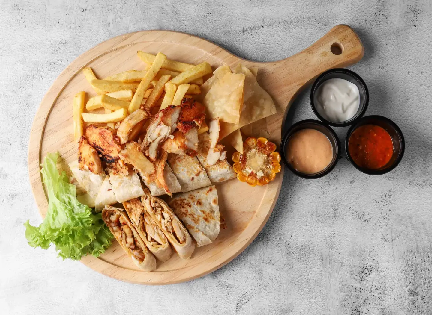Double Max Shawarma Box