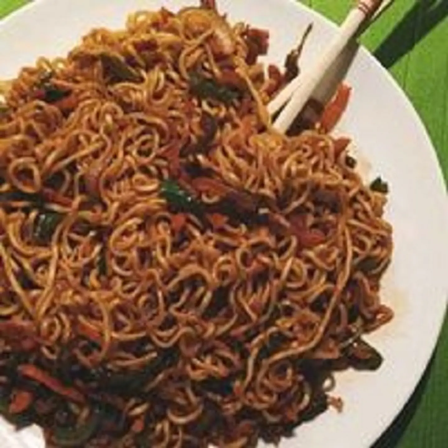 Indomie With Roasted Meat