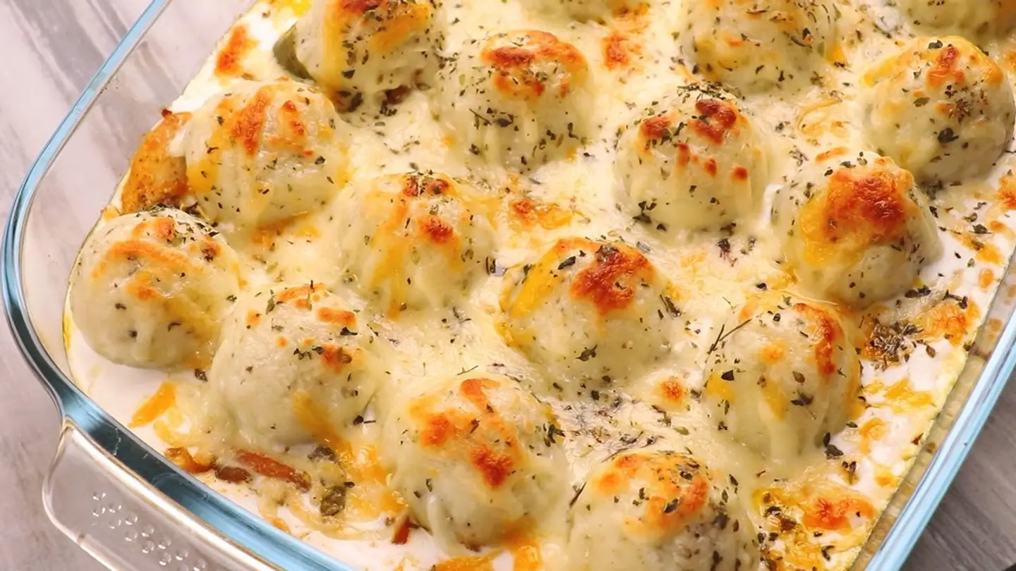 Chicken And Cheese Potato Balls