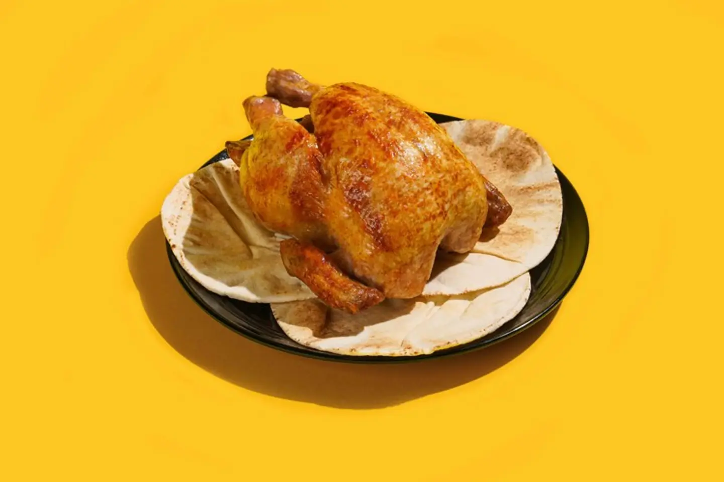 Plain Rotisserie Chicken - Half