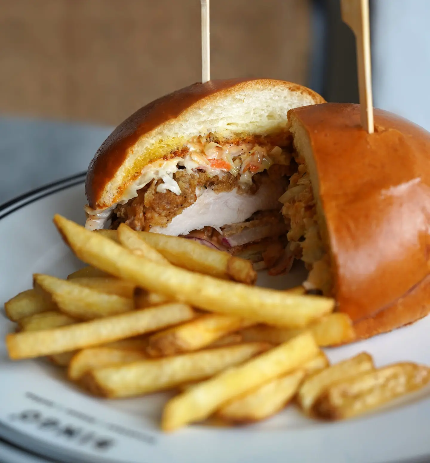 Spicy Crispy Chicken Burger