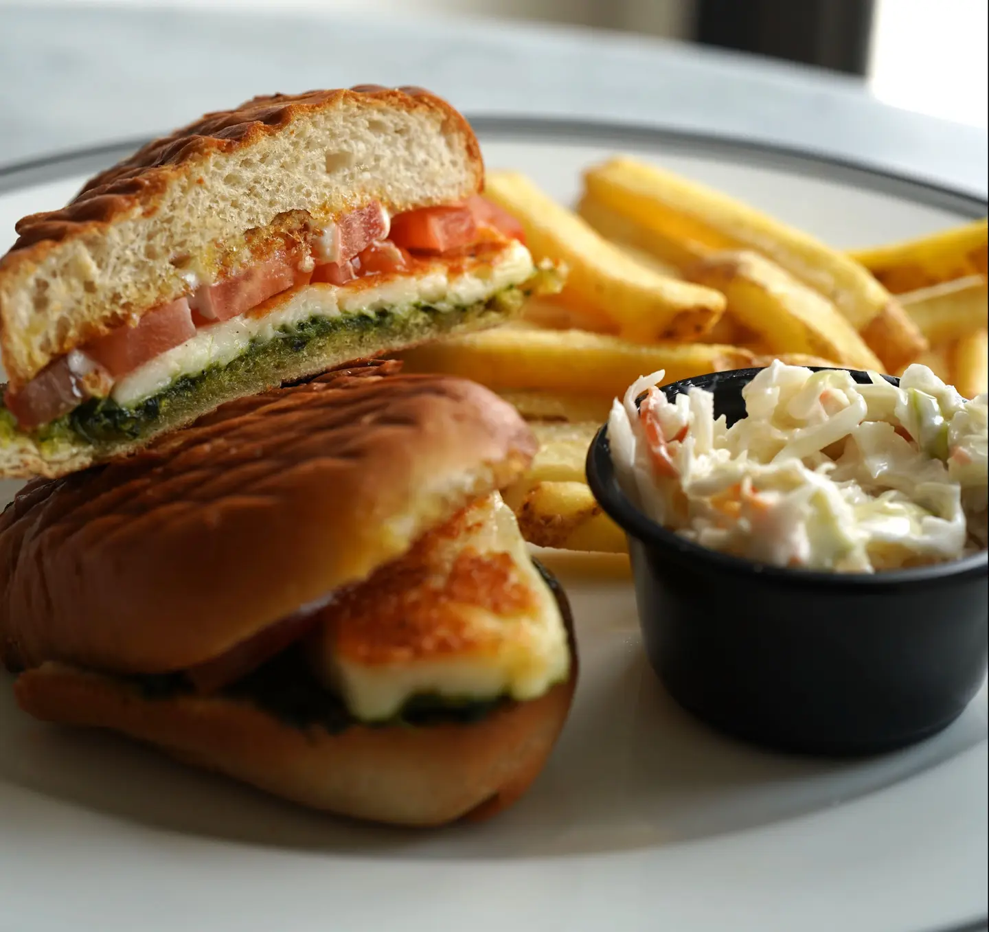Grilled Halloumi Sandwich
