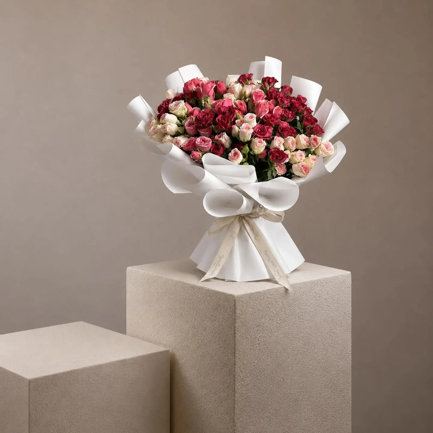 A Bouquet Of Garden Roses