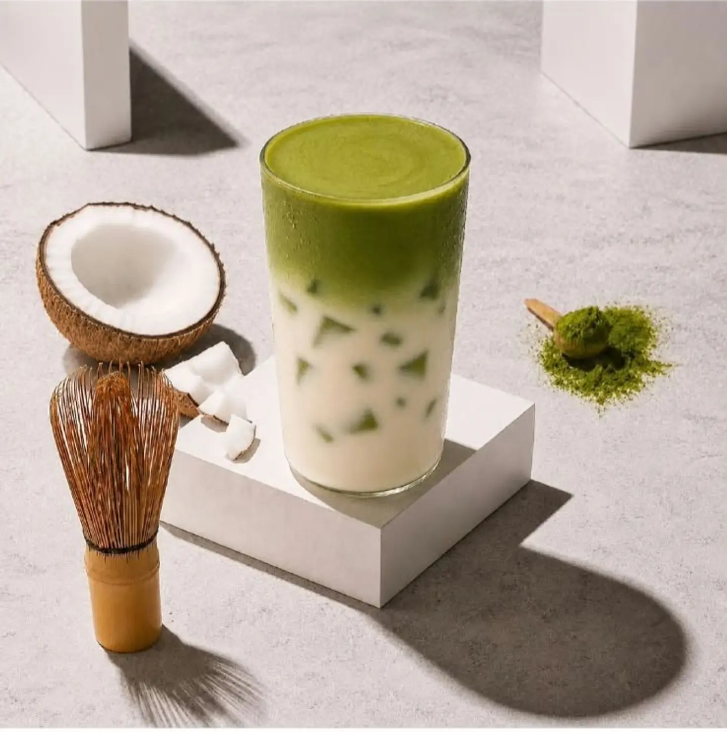 Ice Cloudy Coconut Matcha 12oz