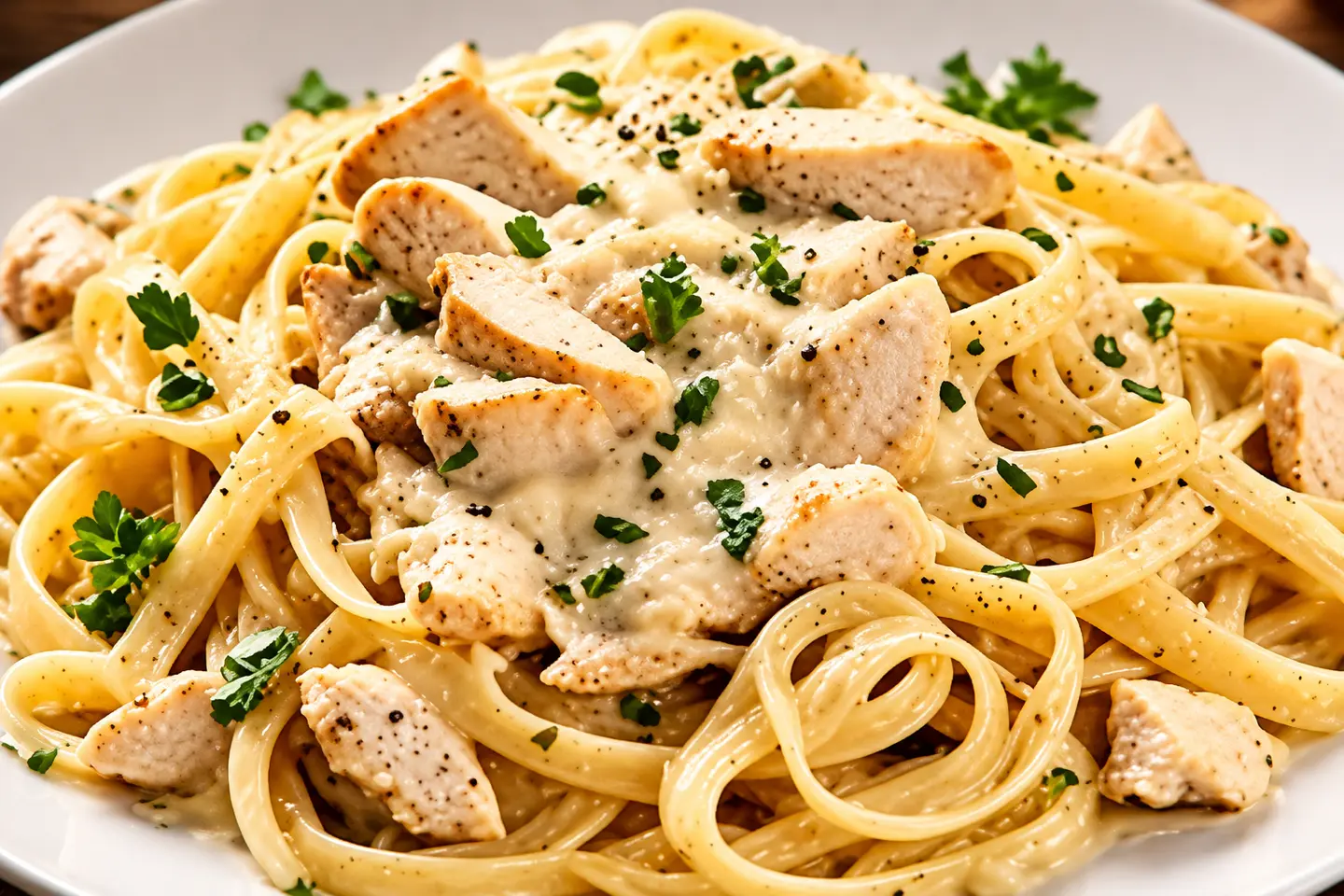Chicken Fettuccine Pasta