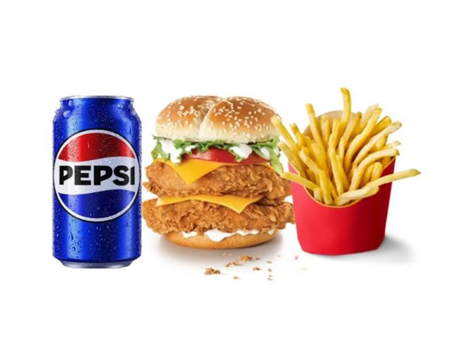 Double Zinger Burger Meal