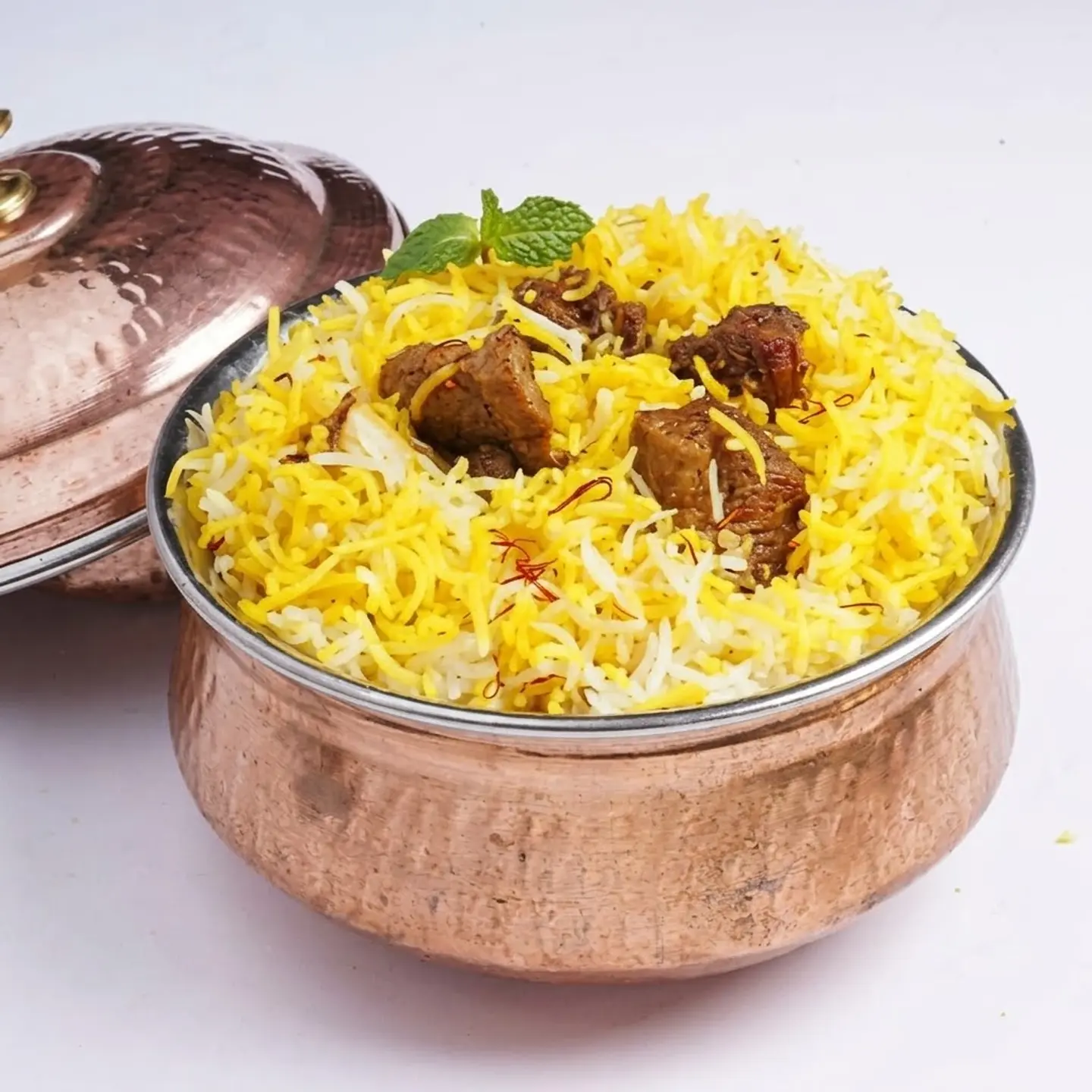 لحم ضأن دوم برياني - لحم ضأن دوم برياني-سنقل