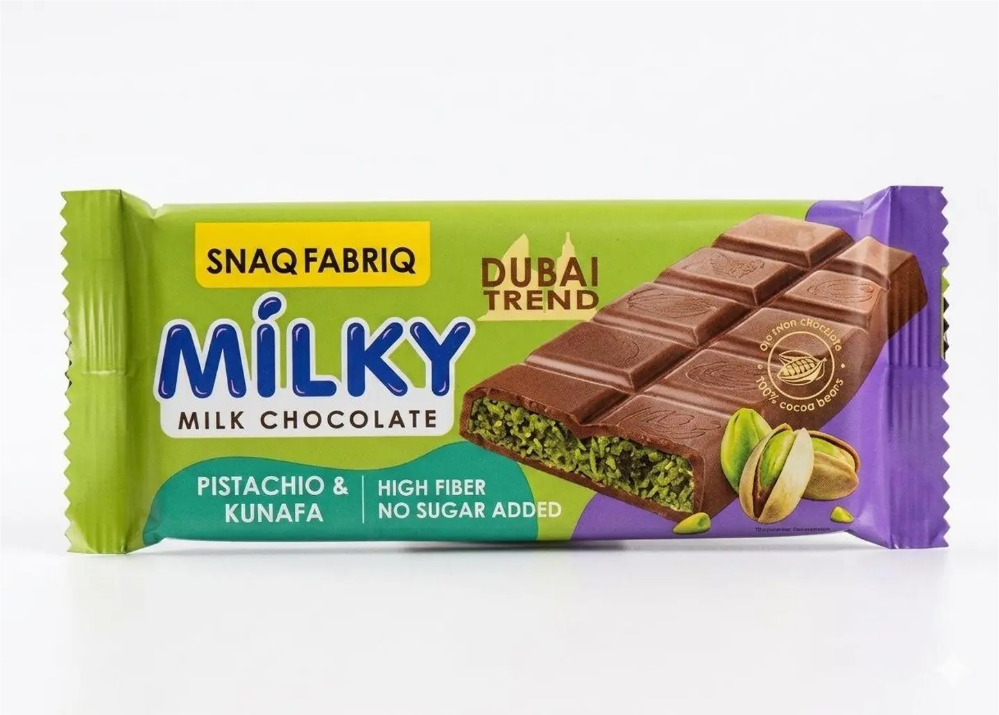 ميلكي فستق وكنافة