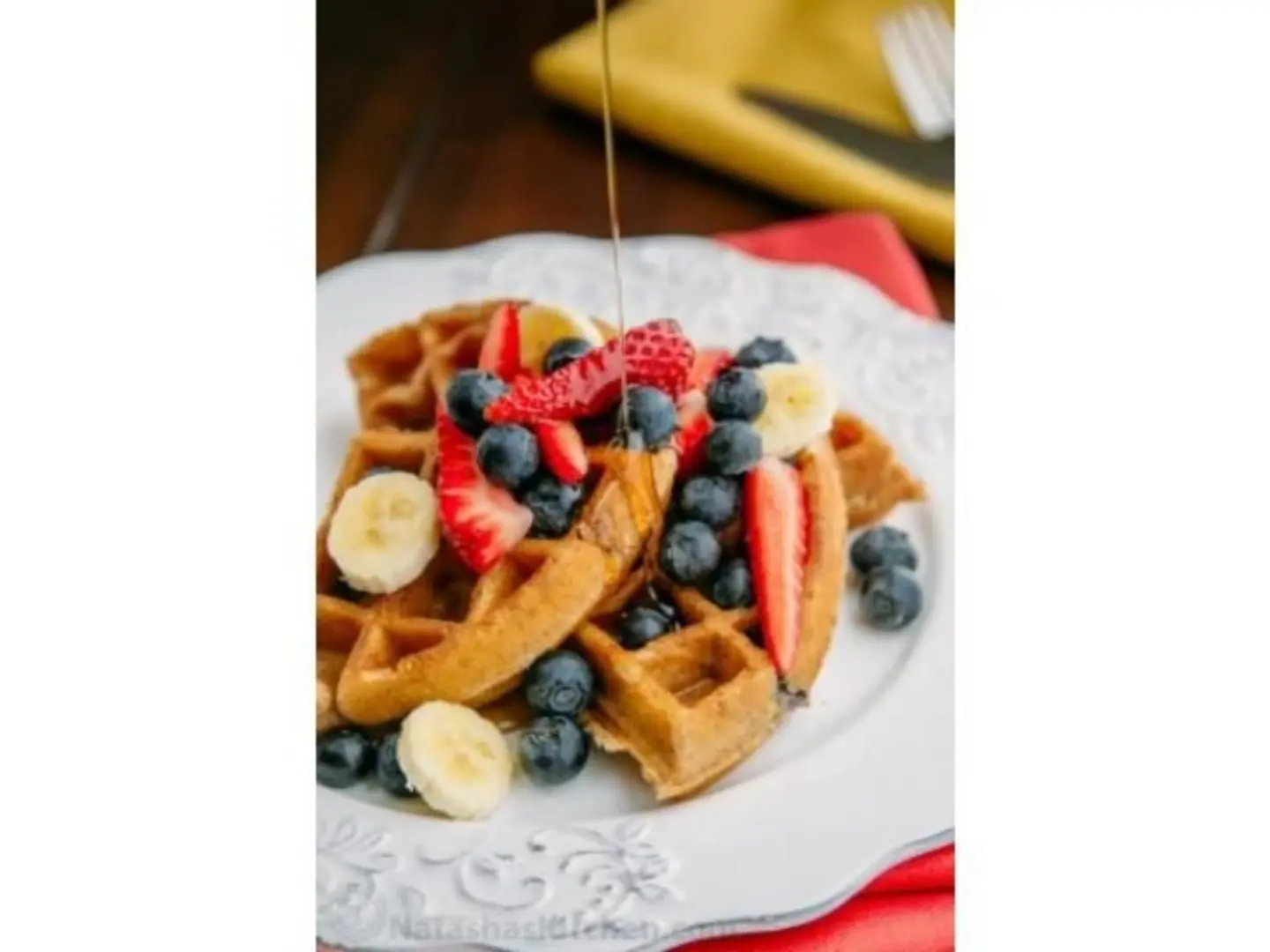 Mixed Fruit Waffle