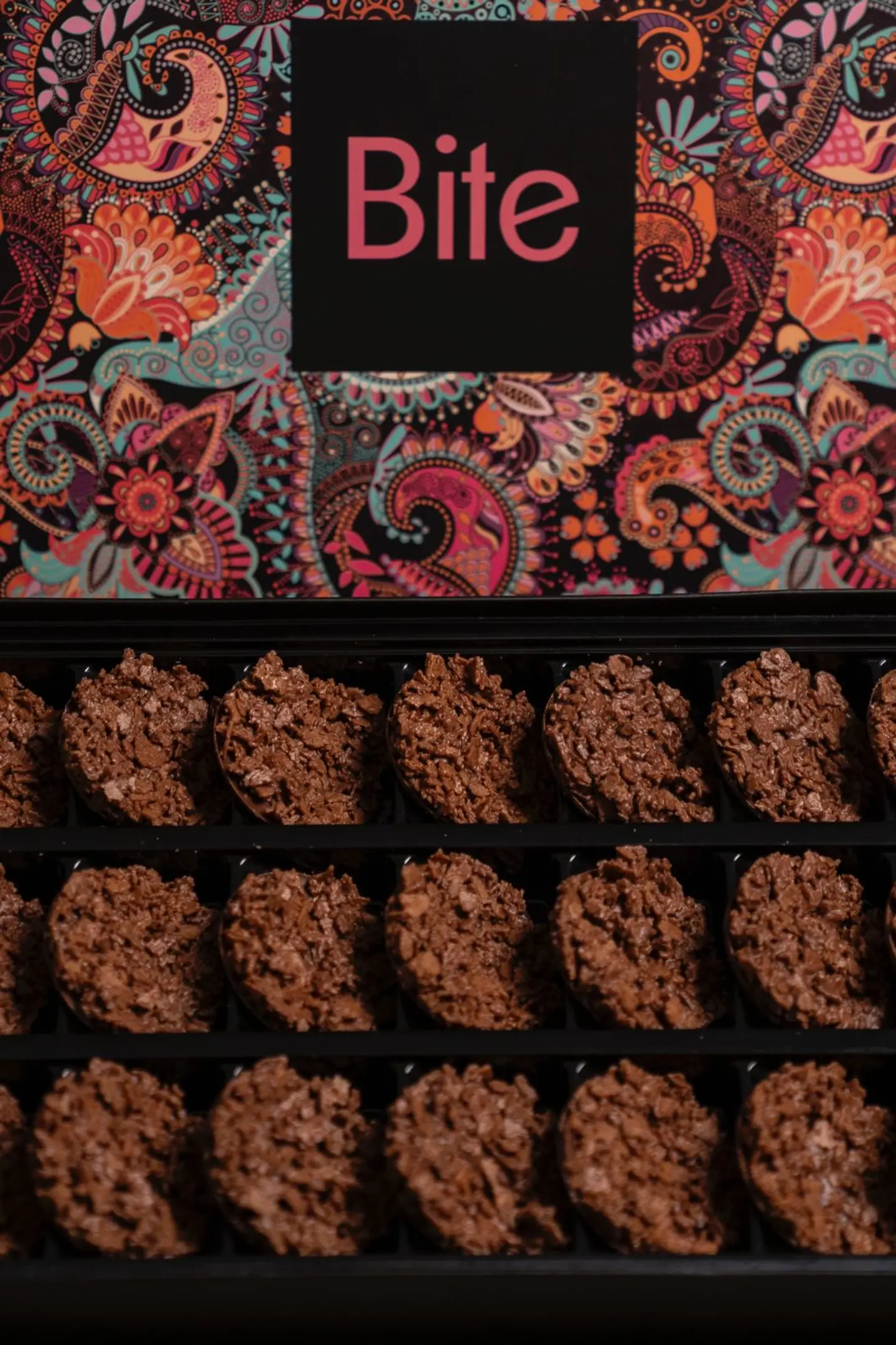 Crunchy Mini Pomegranate Chocolate